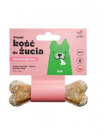 Azanki Kość do żucia Adult hipoalergiczna 12cm