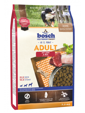 Bosch Adult Lamb & Rice - 3kg