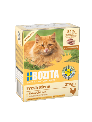 Bozita Sterilised kawałki mięsa w sosie z kurczakiem 370g