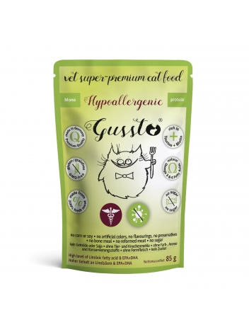 Gussto Vet Kot 85g Hypoallergenic