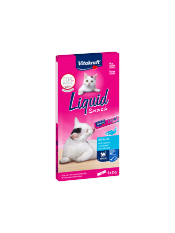 Vitakraft Cat Liquid Snack Łosoś