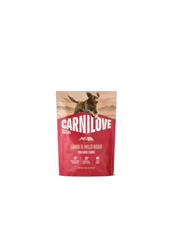 Carnilove Dog 1,5 kg Active Adult Lamb, Wild Boar