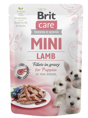 Brit Care Mini Puppy Lamb 85g