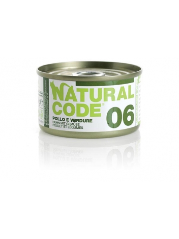 Natural Code Cat 06 Chicken and vegetables 85g