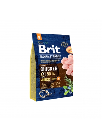 Brit Premium By Nature Junior M 3kg