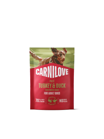 Carnilove Dog saszetka 300 g Indyk, kaczka