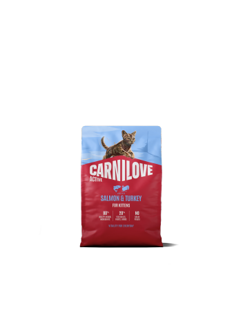 Carnilove Cat 2kg Active Kitten Salmon, Turkey
