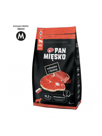 Pan Mięsko Wołowina z koziną M 3kg