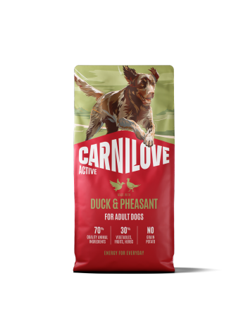 Carnilove Dog 12 kg Active Adult Duck, Pheasant