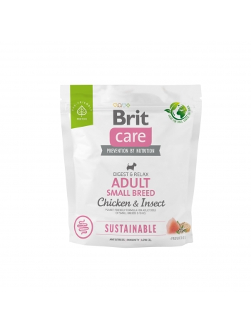 Brit Care Dog Sustainable Adult Small Chicken & Insect 1kg