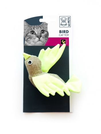 Zabawka dla kota Bird fluo