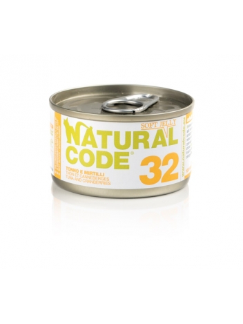 Natural Code Cat 32 Tuna and cranberry in jelly 85g