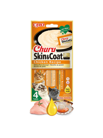 Churu Cat Skin&Coat Chicken  4x14g