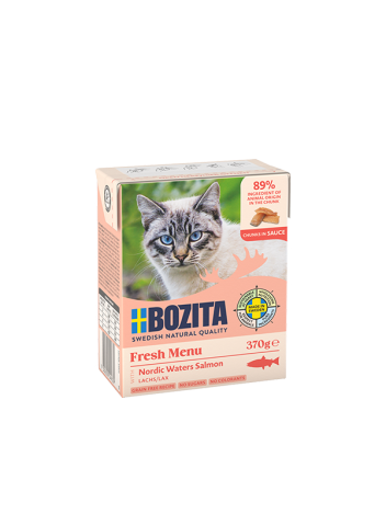 Bozita kawałki w sosie z łososiem 370g
