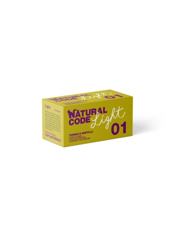 Natural Code Cat Light 01 Tuna and berries 4x70g