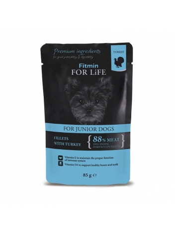 Fitmin For Life Junior Dogs Turkey 85g