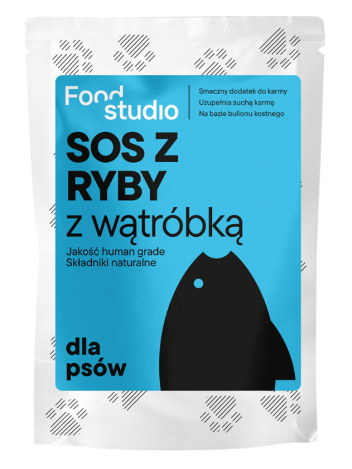 Food Studio Chefs Sos dla psów Ryba 100ml