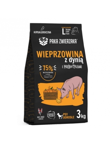 Paka Zwierzaka Wieprzowina z dynią L 3kg