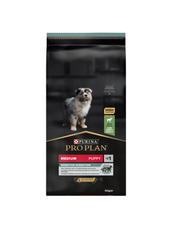 Purina Pro Plan Puppy Medium Sensitive Digestion Lamb 12kg