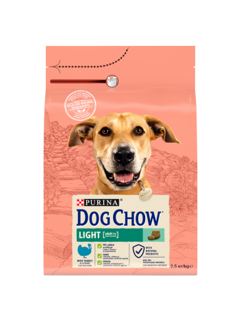 Purina Dog Chow Adult Light 1+ Turkey 2,5kg