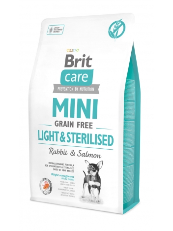Brit Care Mini Light&Sterilised 2kg