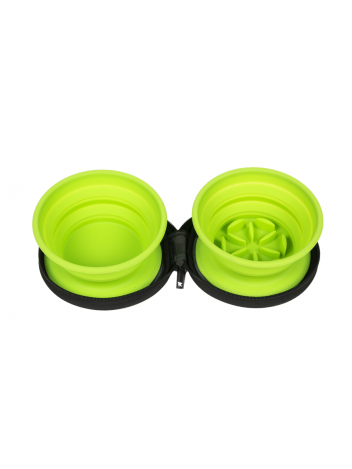 Miska Travel Double Bowl