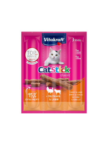 Vitakraft Cat-Stick Mini - indyk i baranina