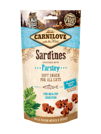Carnilove Semi-Moist Sardine enriched with parsley 50g