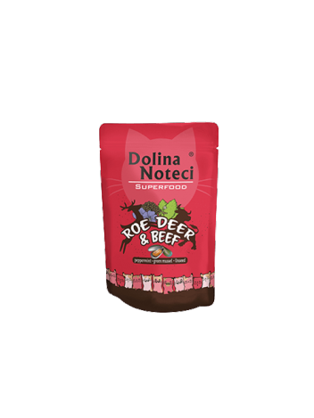 Dolina Noteci Superfood sarna, wołowina saszetka 85g