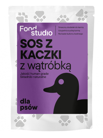 Food Studio Chefs Sos dla psów Kaczka100ml