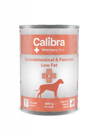 Calibra Dog Veterinary Diet Gastrointestinal Low Fat 400g