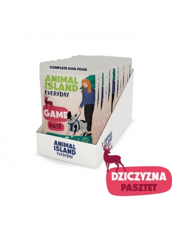 Animal Island Everyday Dziczyzna 10x150g