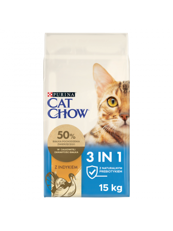 Purina Cat Chow 3w1 15kg