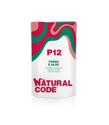 Natural Code Cat P12 Tuna and aloe 70g