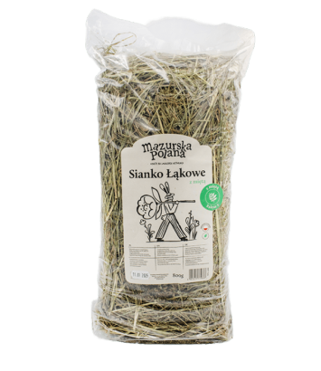 Mazurska Polana Sianko łąkowe z miętą 800g