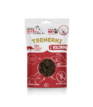 Syta Micha Trenerki z wołowiną 80g