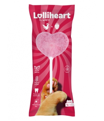Lolliheart lizak dla kota 4g Kurczak z truskawką