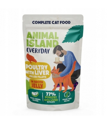 Animal Island Cat Everyday Jelly Poultry 85g