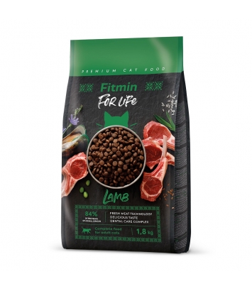 Fitmin For Life Cat Lamb 1,8kg