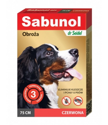 Obroża bójcza Sabunol - 75cm