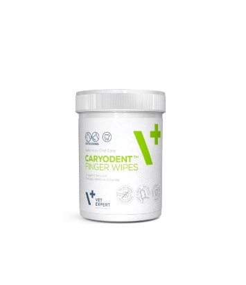 Caryodent Finger Wipes 50szt
