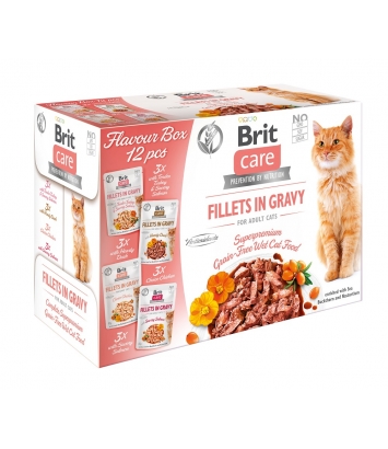 Brit Care Cat Fillets in Gravy 12x85g