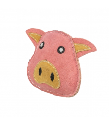 Zabawka skórzana Świnka 19cm