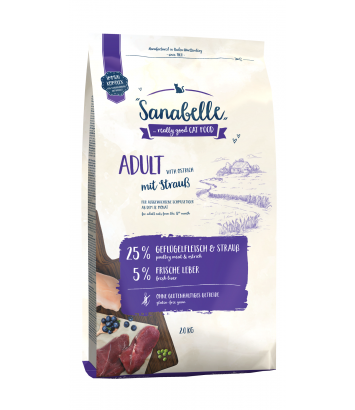 Sanabelle Adult Struś 2kg