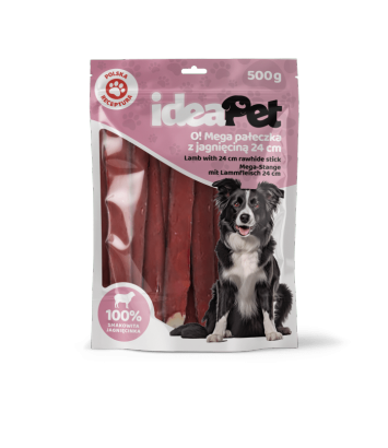Mega pałeczka z jagnięciną 24cm 500g