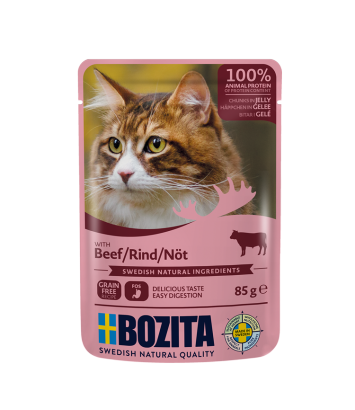 Bozita kawałki w galaretce z wołowiną 85g