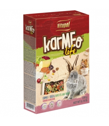 Karma dla chomika i królika warzywno-owocowa 340g