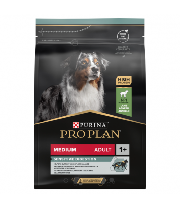 Purina Pro Plan Adult Medium Sensitive Digestion Lamb 3kg