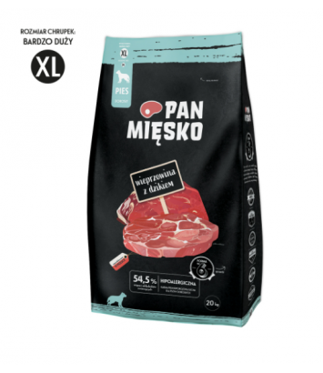 Pan Mięsko Wieprzowina z dzikiem XL 20kg
