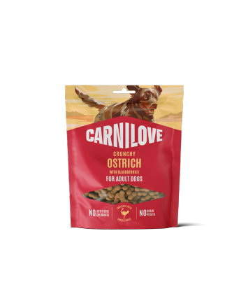 Carnilove Dog Crunchy Ostrich With Blackberries 200g